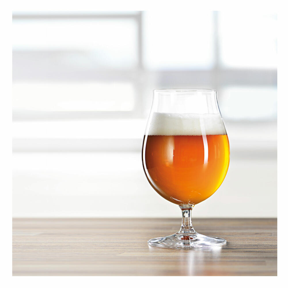 Spiegelau Beer Classics Biertulpe, 6er Set, Bierglas, Pilsglas, Bier, Glas, Kristallglas, 440 ml, 4991884