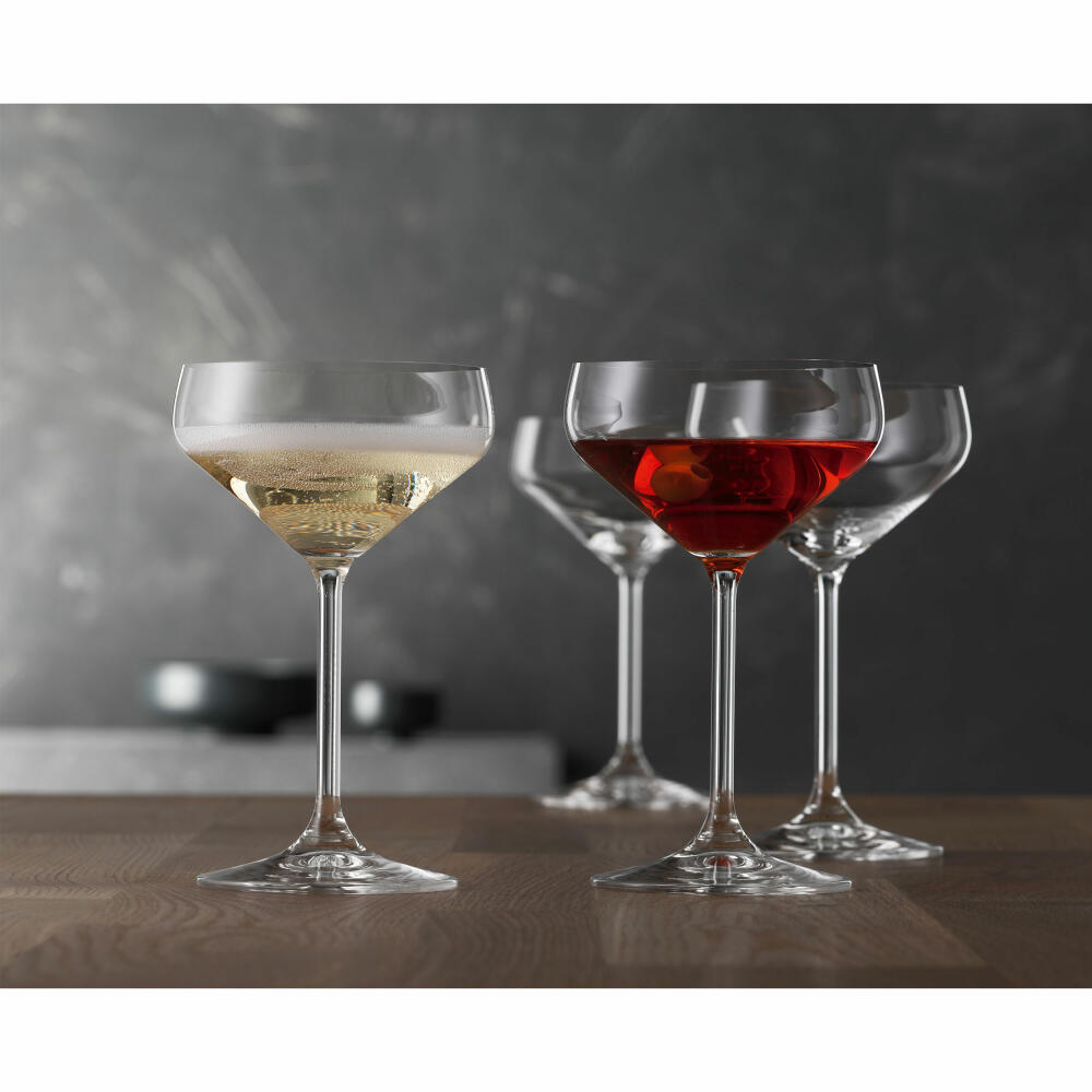 Spiegelau Coupetteglas Set Style 4-tlg., Cocktailgläser, Kristallglas, 290 ml, 4670188