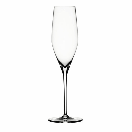 Spiegelau Authentis Sektkelch, 4er Set, Proseccokelch, Champagnerkelch, Sektglas, Proseccoglas, Champagnerglas, Kristallglas, 190 ml, 4400187