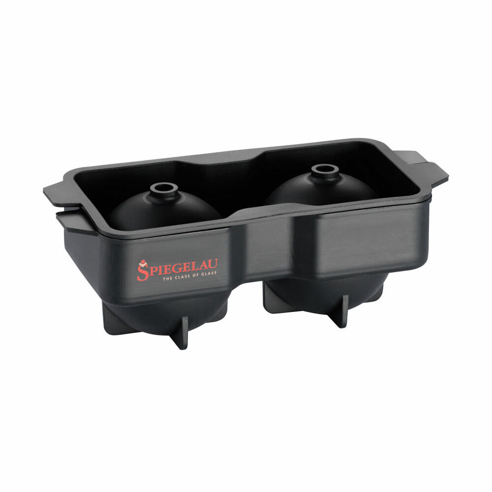 Spiegelau Perfect Serve Ice Ball Set, 2 DOF Tumbler + Eisball-Form, Glas, Transparent, 368 ml, 4500276