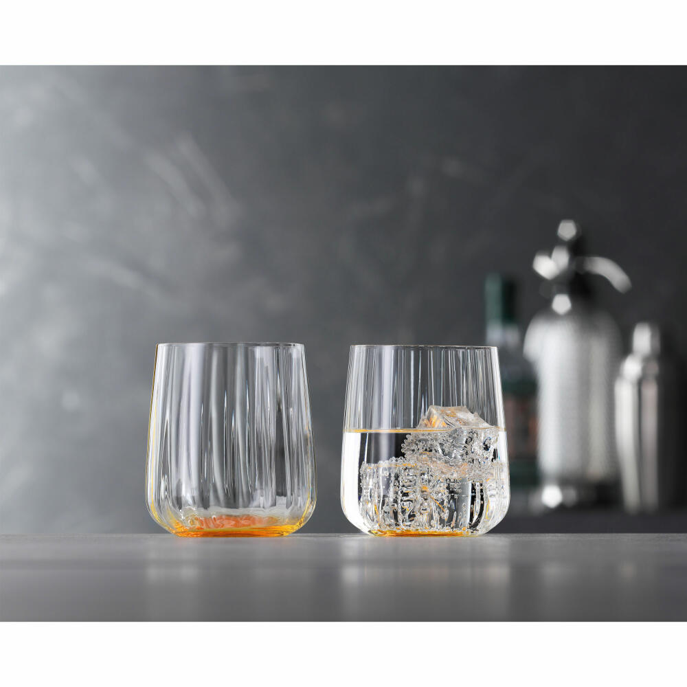 Spiegelau Becher 2er Set LifeStyle, Trinkbecher, Kristallglas, Sun, 340 ml, 4453565
