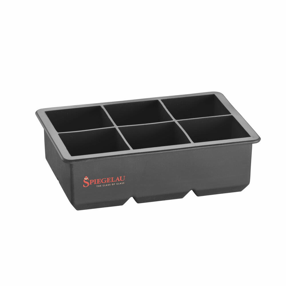 Spiegelau Perfect Serve Ice Cube Set, 2 Longdrinkgläser + Eiswürfelform, Glas, Transparent, 350 ml, 4500279