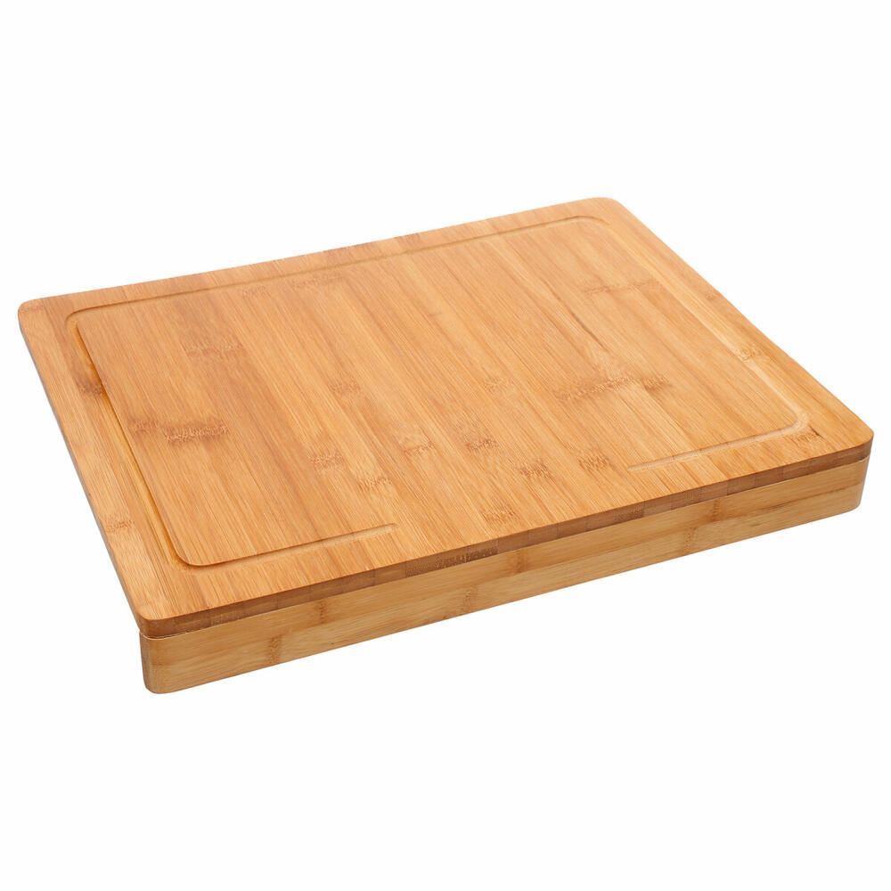 5five Simply Smart cutting board with edge support, kitchen board, bamboo, 45 x 34 cm, 540744114