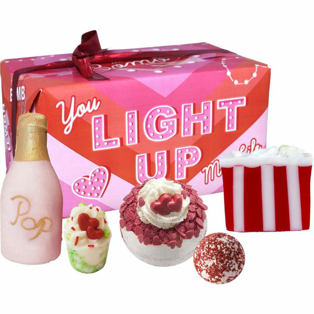 Bomb Cosmetics Bade-Geschenkset 5-tlg. Youre the Bomb, Badebomben, Seife, Bunt, PYOUBOM04