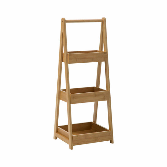 5Five Simply Smart Bathroom Shelf 3-Tier, Storage Stand, Bamboo, 78 cm, 17423