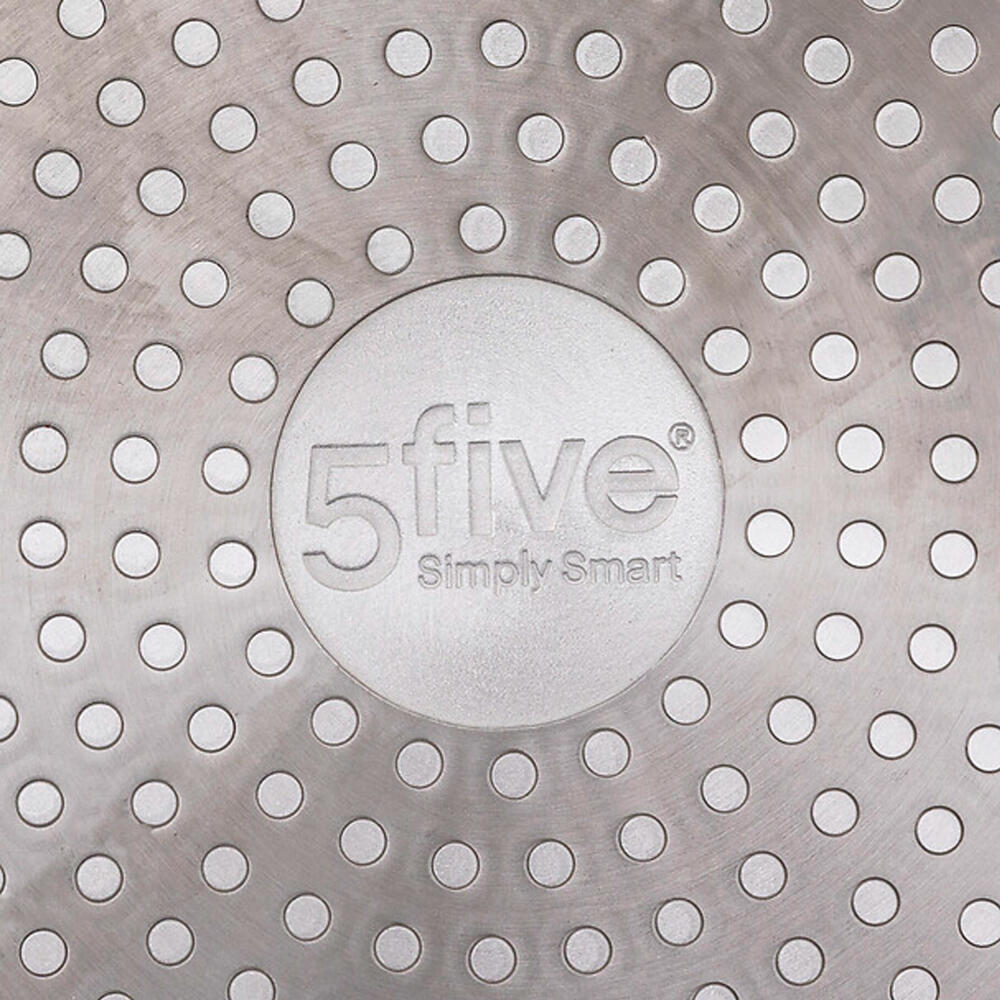 5five Simply Smart Pfannenset 3-tlg., Bratpfannen, Induktion, Aluminium, Silikon, Schwarz, 20, 24, 28 cm, 179792