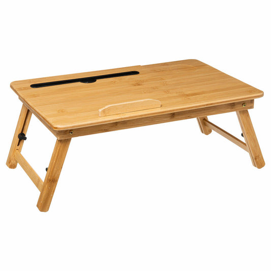 5five Simply Smart Serviertablett mit ausklappbaren Beinen, Schneidebrett, Schreibunterlage, Bambus, 54 x 34 cm, 179717