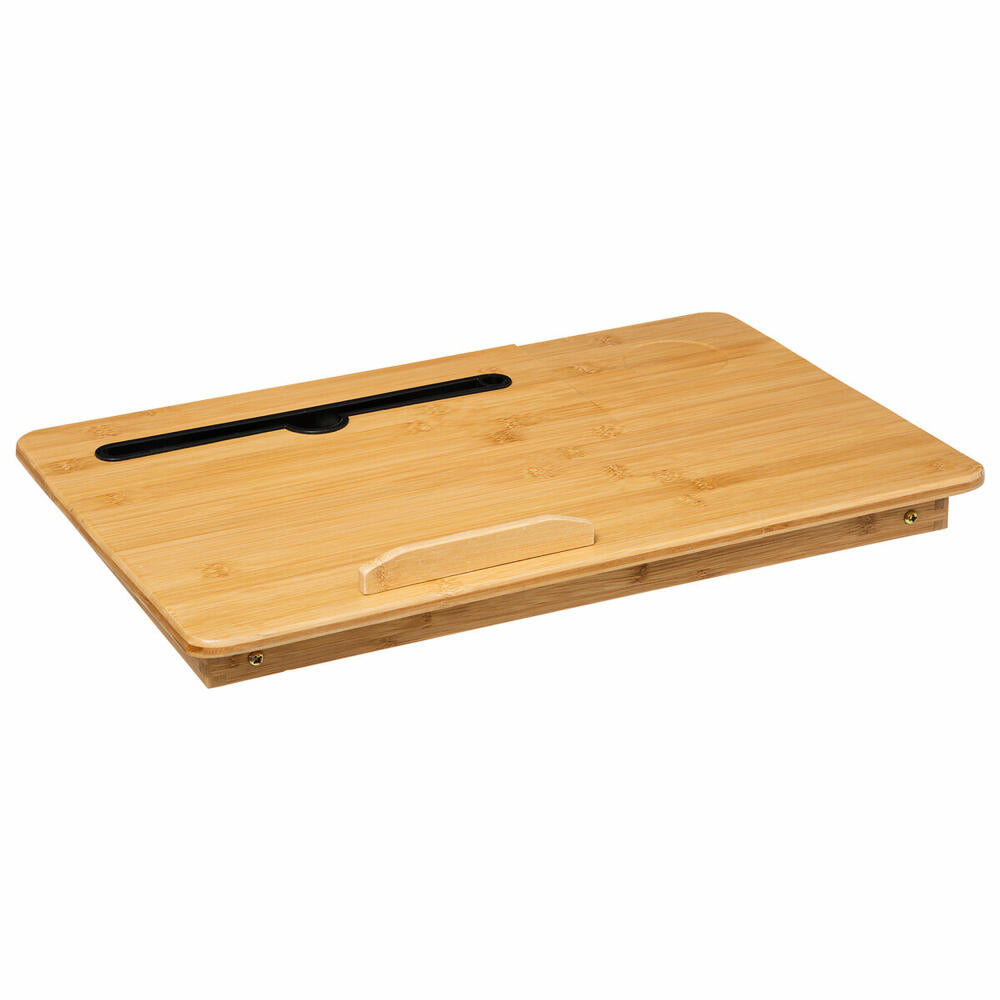 5five Simply Smart serving tray with fold-out legs, cutting board, writing pad, bamboo, 54 x 34 cm, 179717