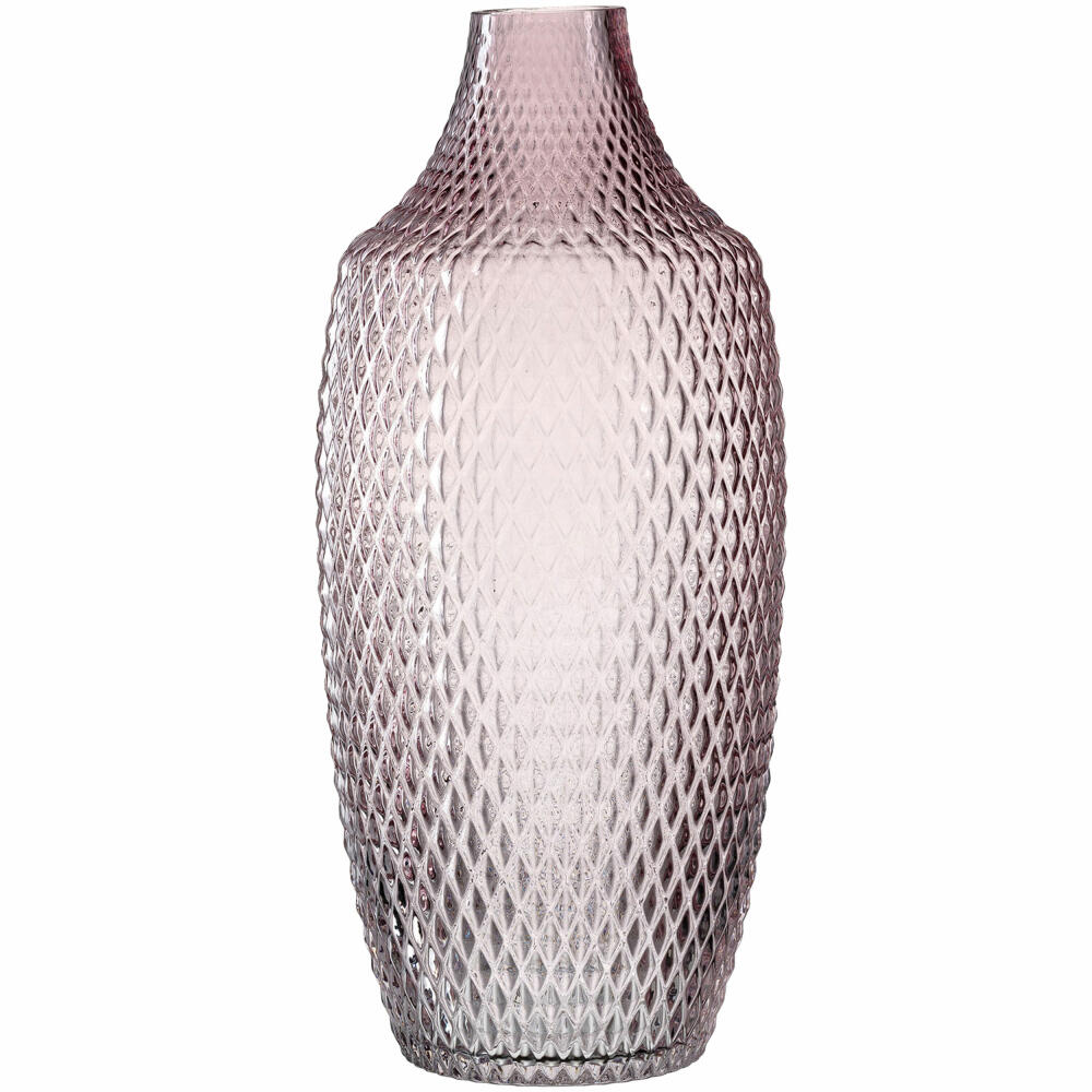 Leonardo Vase POESIA, Dekovase, Glasvase, Kalk-Natron Glas, Viola, 40 cm, 018677