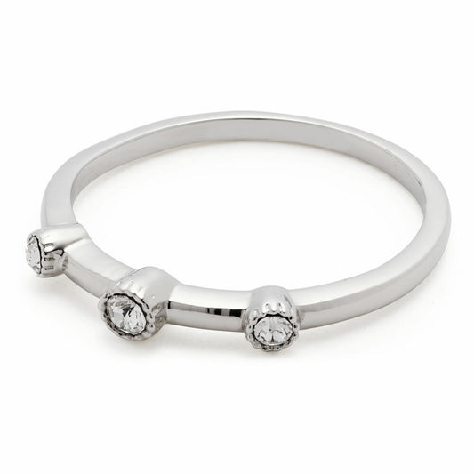 Leonardo Jewels Ring Marida Ciao, Fingerring, Modeschmuck, Größe 17, Edelstahl, Glaskristalle, 018899