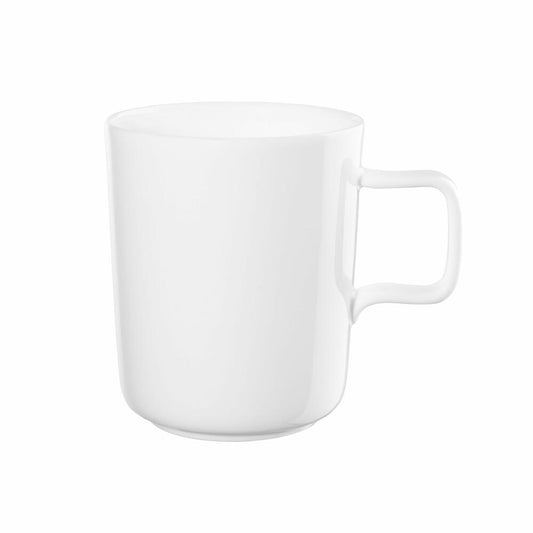 ASA Selection Henkelbecher oco, Fine Bone China, Weiß glänzend, 350 ml, 2028013