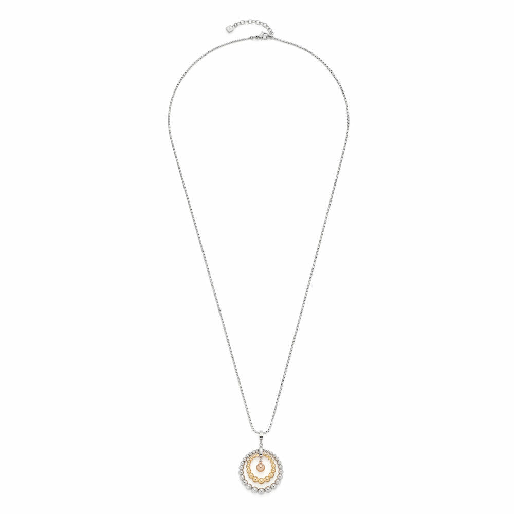 Leonardo Jewels Halskette Sfera, Halsschmuck, Kette, Modeschmuck, Edelstahl, Edelstahl IP gold, Edelstahl IP rosé gold, 019647