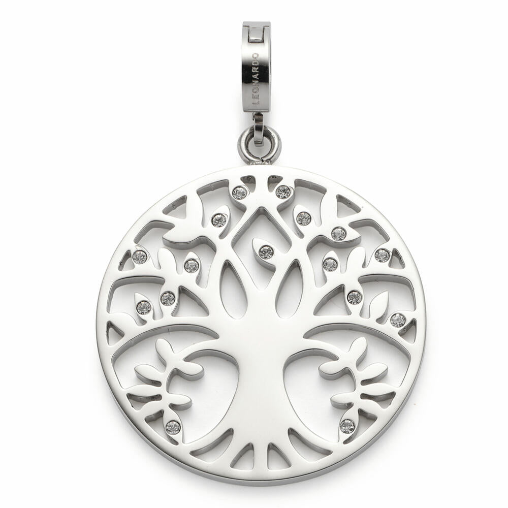 Leonardo Jewels Pendant Amita Clip &amp; Mix, Necklace Pendant, Fashion Jewelry, Stainless Steel, Gas Crystals, 018759