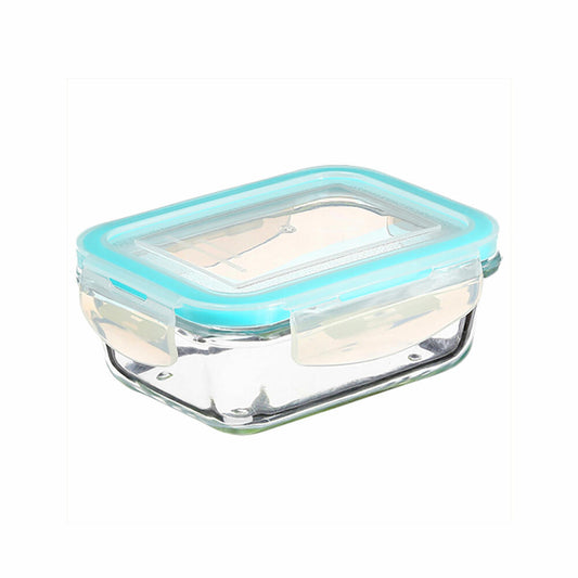 5Five Simply Smart Frischhaltedosen-Set ClipEat 3-tlg., luftdicht verschließbare Vorratsdosen, Glas, 330 ml + 800 ml + 1.7 L, 146512