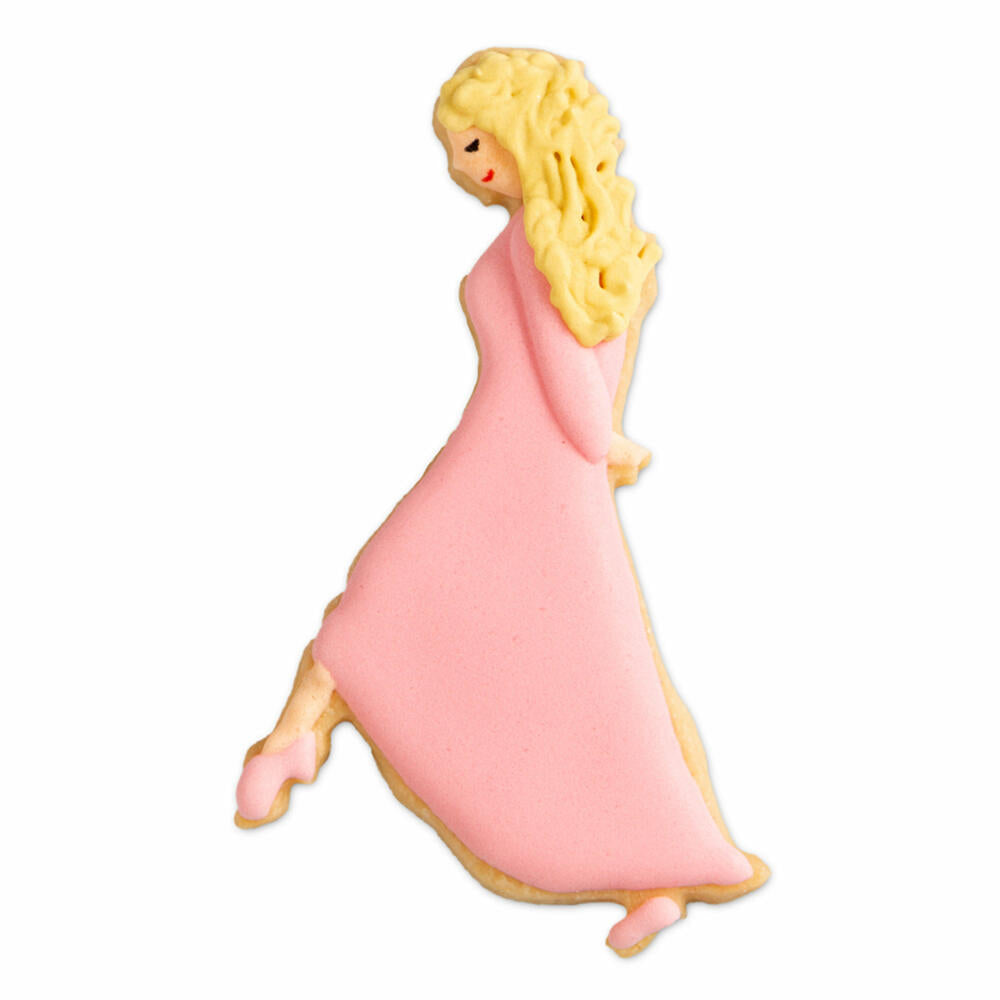 Städter cookie cutter Princess / Cinderella, cookie cutter, cookie mold, biscuit, cookies, stainless steel, 9.5 cm, 200074