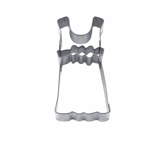 Städter embossed cookie cutter dress, cookie cutter, cookie mold, biscuit, cookies, stainless steel, 7.5 cm, 200302