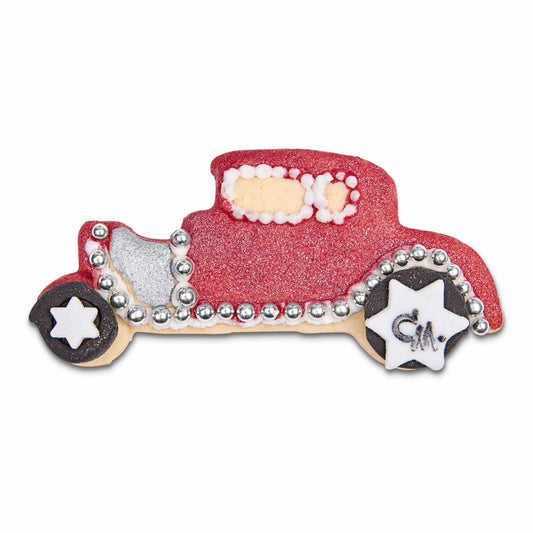 Städter Präge-Ausstecher Hot Rod, Ausstechform, Plätzchenform, Keks, Plätzchen, Edelstahl, 7 cm, 199873