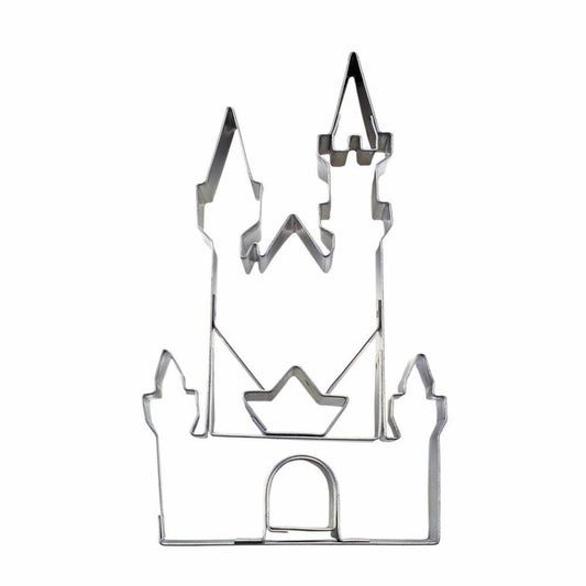 Städter Präge-Ausstecher Schloss Neuschwanstein, Ausstechform, Plätzchenform, Keks, Plätzchen, Weißblech, 10.5 cm, 200012