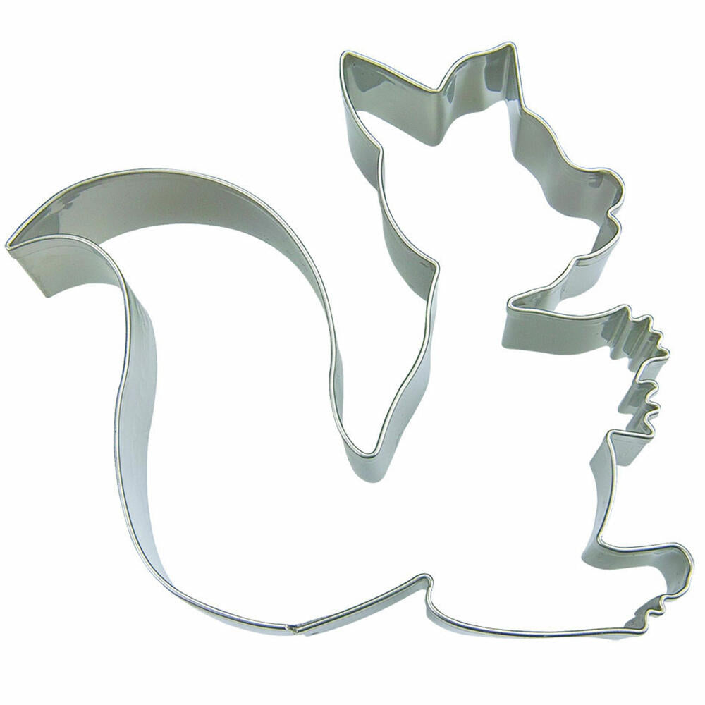 Städter Ausstecher Eichhörnchen, Ausstechform, Plätzchenform, Keks, Plätzchen, Edelstahl, 8 cm, 200746