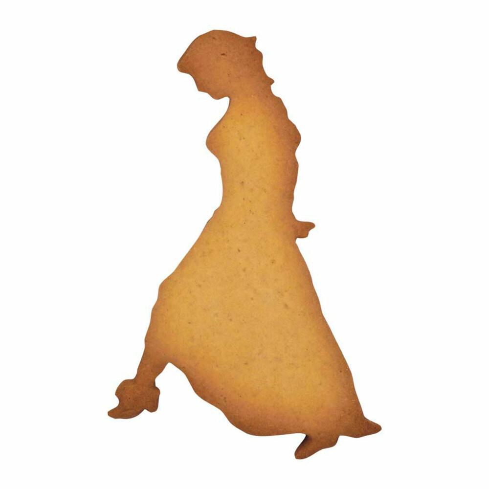 Städter cookie cutter Princess / Cinderella, cookie cutter, cookie mold, biscuit, cookies, stainless steel, 9.5 cm, 200074