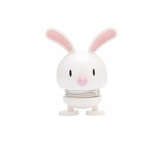 Hoptimist Baby Bunny Bimble, Small, Easter Figure Play Idea, Plastic, White, 26281