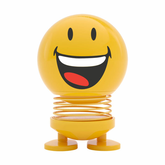 Hoptimist Baby Smiley Joy, Emoticon, Wackelfigur Spielidee, Kunststoff, Gelb, 26198