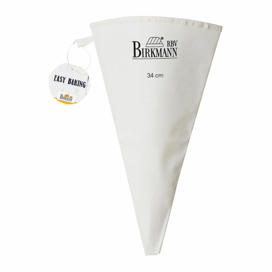 Birkmann Easy Baking piping bag, piping bag, baking accessories, welded from plastic-coated nylon, 34 cm, 412149