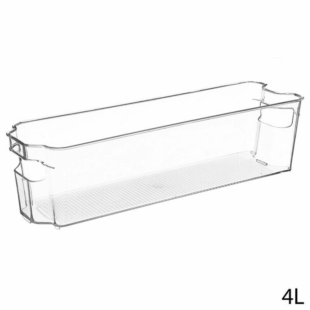 5five Simply Smart Refrigerator Storage Box Smart Fridge, PET plastic, Transparent, 4 L, 135153