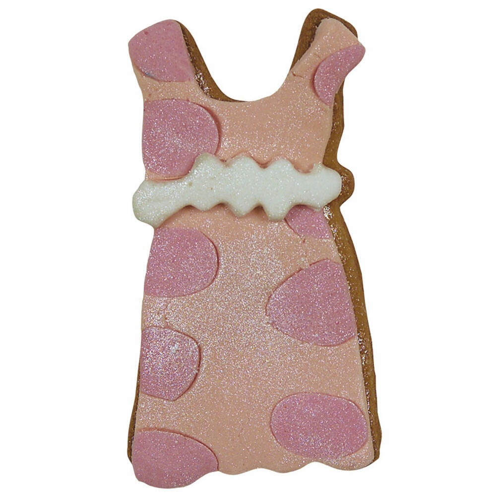 Städter embossed cookie cutter dress, cookie cutter, cookie mold, biscuit, cookies, stainless steel, 7.5 cm, 200302