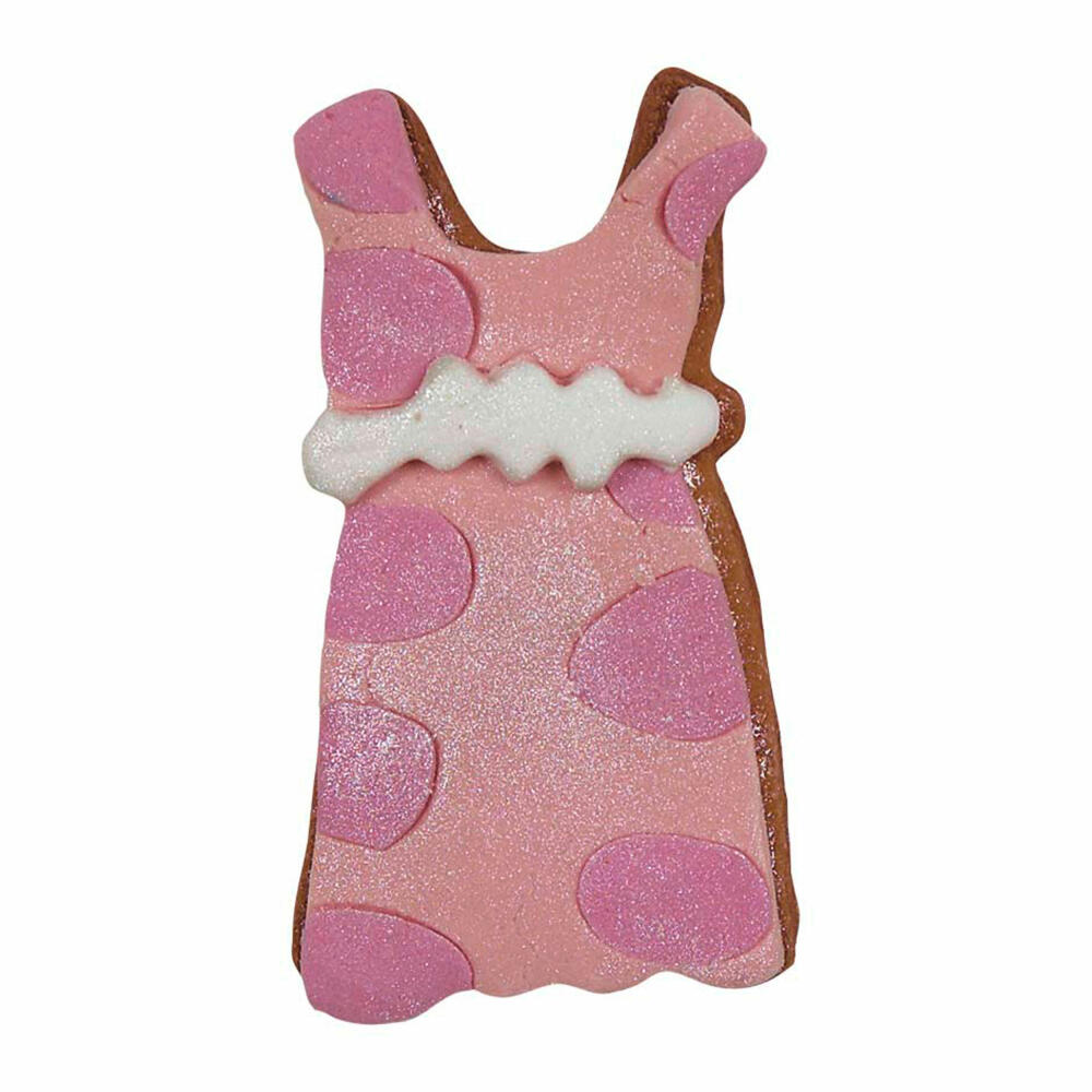 Städter embossed cookie cutter dress, cookie cutter, cookie mold, biscuit, cookies, stainless steel, 7.5 cm, 200302