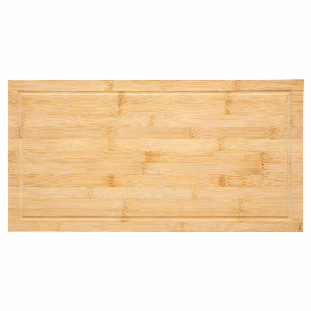 5five Simply Smart kitchen board, stove top cover, cutting board, bamboo, brown, 52 x 28 cm, 151416