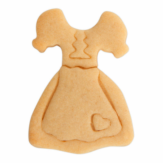 Städter Präge-Ausstecher Dirndl, Ausstechform, Plätzchenform, Keks, Plätzchen, Edelstahl, 6.5 cm, 199941