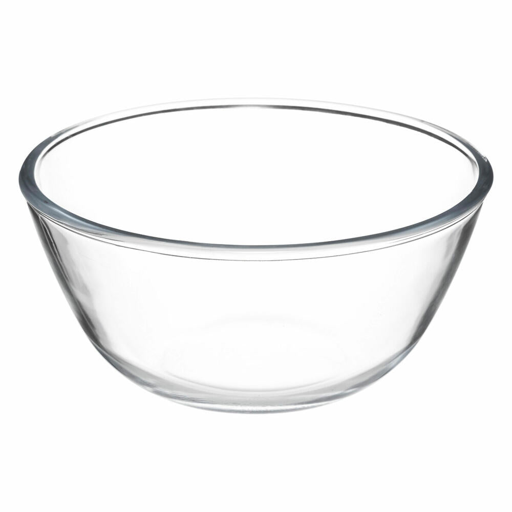 5five Simply Smart Salatschüssel mit Bambusdeckel, Schüssel, Glas, 2.7 L, 151462