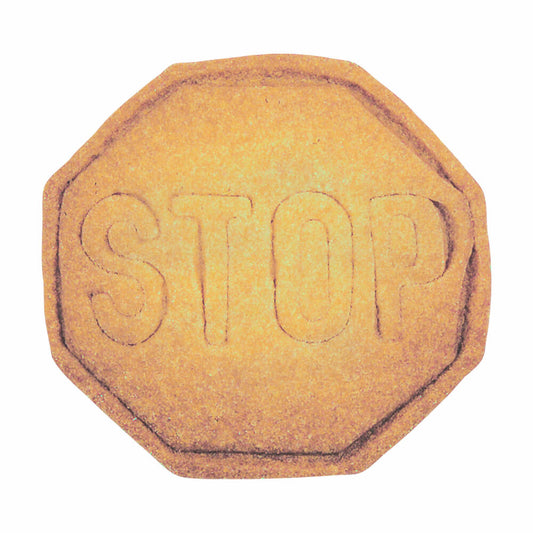 Städter Präge-Ausstecher Stoppschild, Ausstechform, Plätzchenform, Keks, Plätzchen, Edelstahl , Ø 5.5 cm, 200418