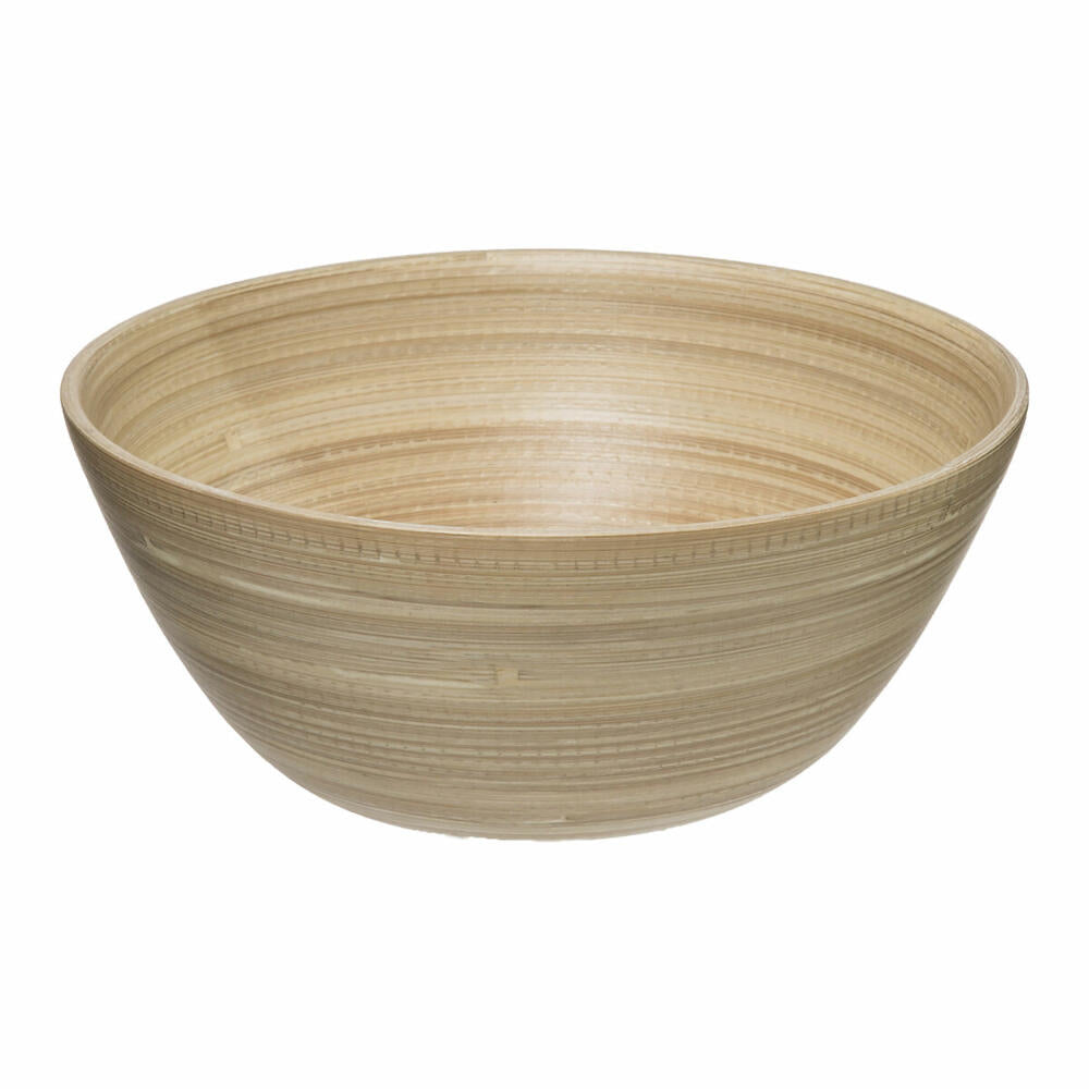 5five Simply Smart Salad Bowl Nature Bambou Large, Bowl, Bamboo, Brown, 30 cm, 154103G