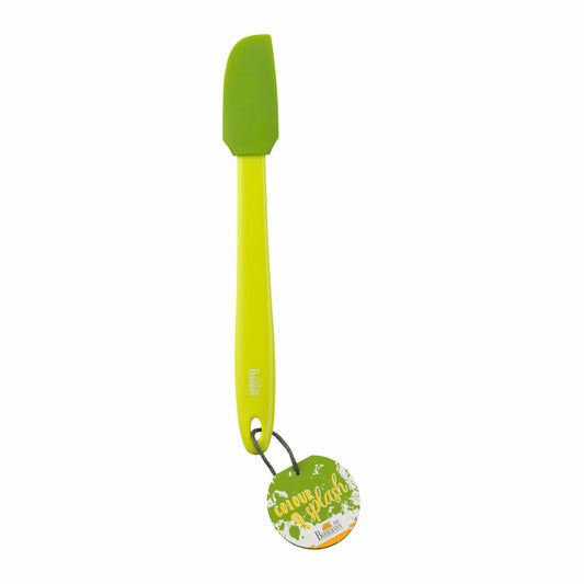 Birkmann Mini Dough Scraper Colour Splash, Kitchen Scraper, Scraper, Silicone Head with Plastic Handle, Green, 27 cm, 421806