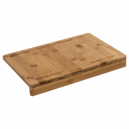 5five Simply Smart cutting board with edge support, kitchen board, bamboo, 35 x 24 cm, 151177