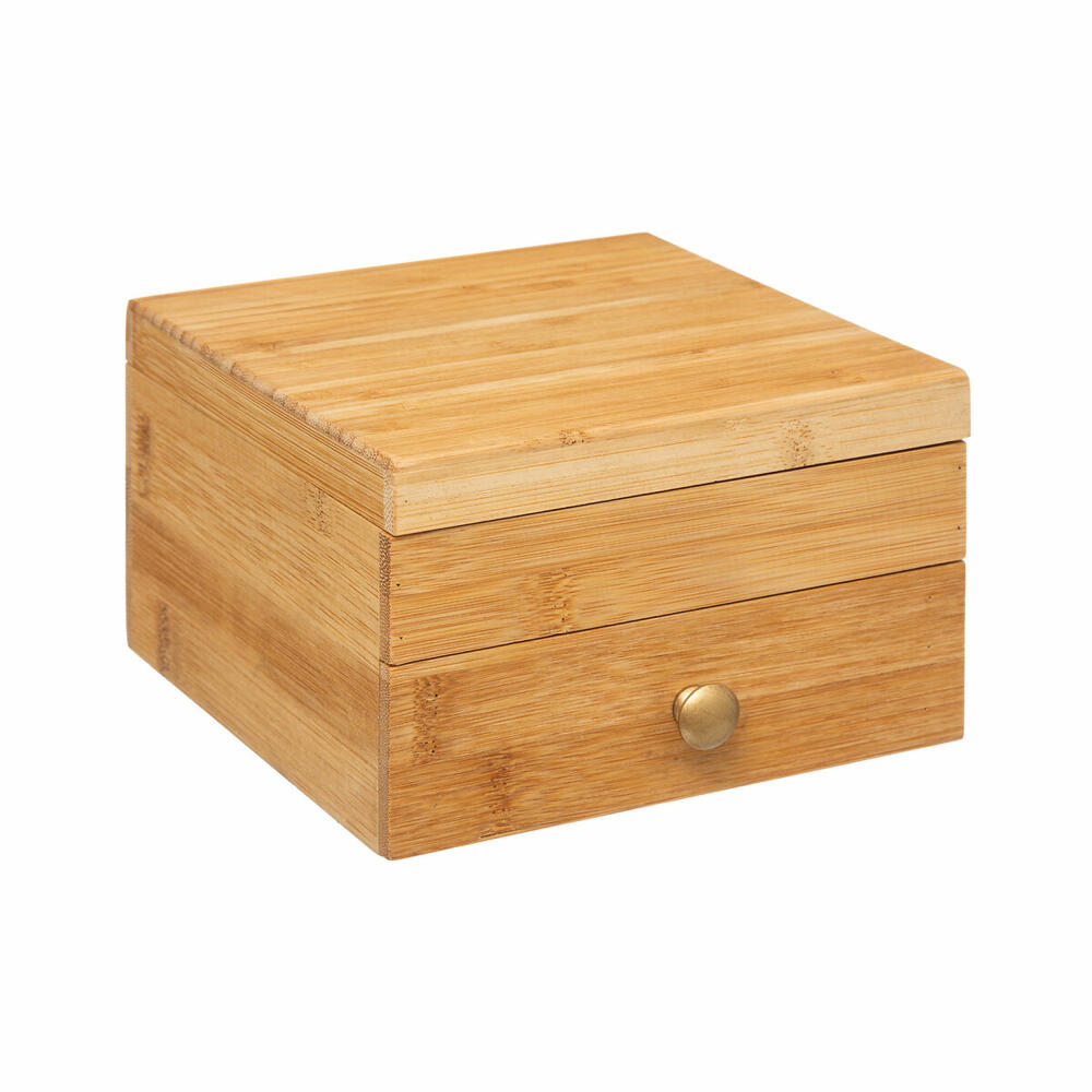 5five Simply Smart Jewelry Box with Drawer, Jewelry Box, Storage, Bamboo, Velvet, 161016