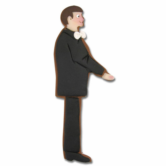 Städter Ausstecher Bräutigam, Ausstechform, Plätzchenform, Keks, Plätzchen, Edelstahl, 9.5 cm, 200098