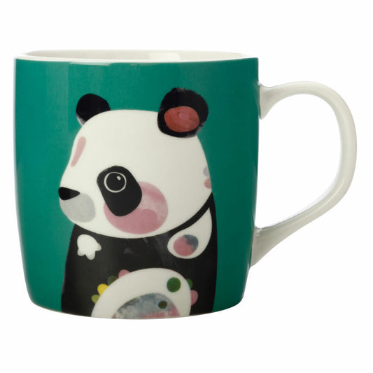 Maxwell &amp; Williams Pete Cromer Mug Panda, Cup, Coffee Mug, Porcelain, Colorful, 370 ml, DX0918