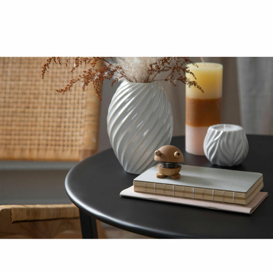 Hoptimist Dekofigur Frog S Oak, Frosch, Wackelfigur, Eichenholz, Braun, 5.2 cm, 26713