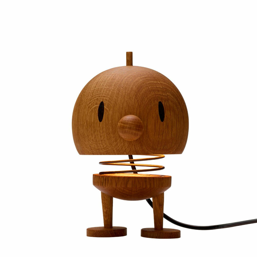 Hoptimist Lamp Large Bumble, Table Lamp Figure, Decoration, Oak, H 15.5 cm, 2008-01