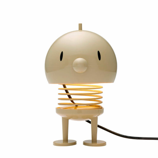 Hoptimist Lampe Large Bumble, Tischlampe Figur, Dekoration, Kunststoff, Latte, H 15.5 cm, 26232