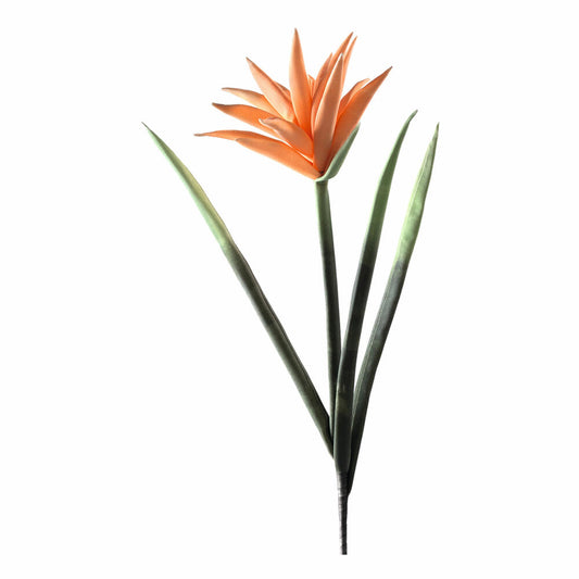 Leonardo foam flower FIORE, artificial flower, decorative flower, decorative plant, material mix, orange, 83 cm, 038519