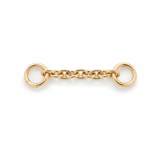 Leonardo Jewels extension chain, extension chain, chain clasp, jewelry clasp, jewelry, stainless steel IP gold, 2 cm, 040954