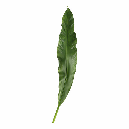 Leonardo Leaf FIORE, artificial leaf, decorative flower, decorative plant, material mix, green, 75 cm, 038520