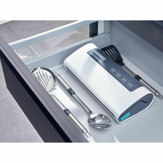 Leifheit Vakuumiergerät Vacu Power 300, Vakuum Gerät, Vakuumierer, Kunststoff, Weiß, Schwarz, 3235