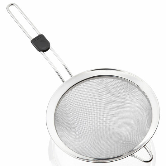 Leifheit kitchen sieve ProLine, household sieve, strainer, 20 cm, stainless steel, 21436