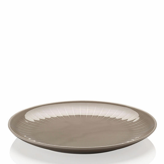 Arzberg Joyn flat plate, dinner plate, porcelain, grey, 24 cm, 44020-640202-10864