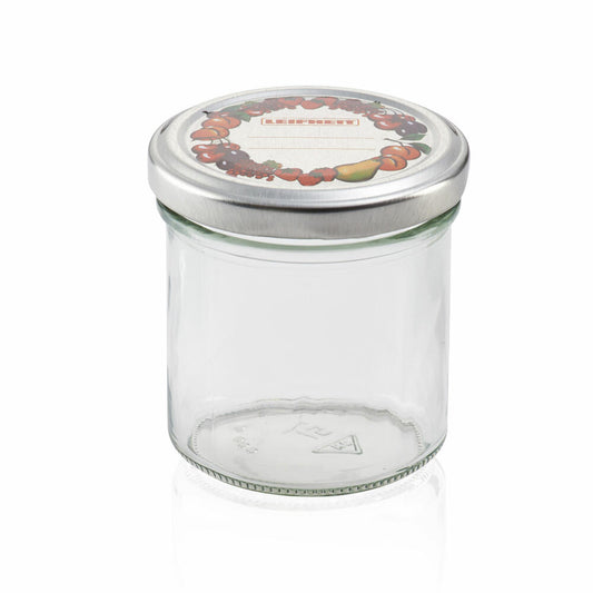 Leifheit jar, preserving jar, jam jar, glass, 235 ml, 3178